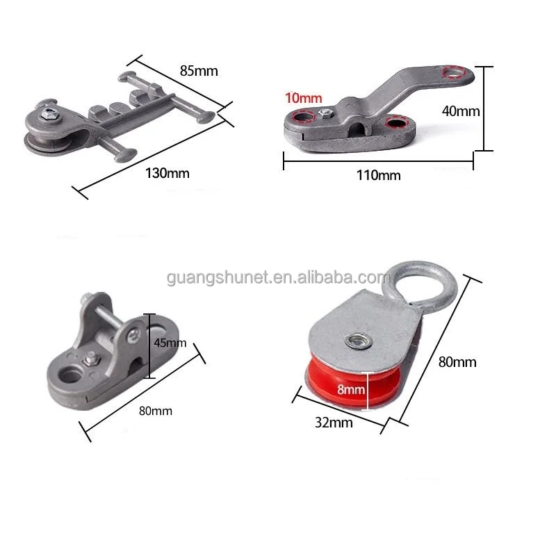 Good Quality Greenhouse Ventilation Outlet Pulley Accessories Agriculture Farm Fit For Gardening Tool Barns Swivel Pulley