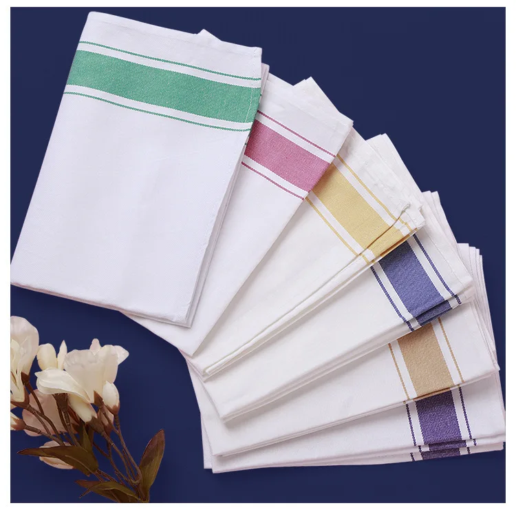 Libosa Pure Cotton Napkin Wiping Towel for Window Cleaning and Red Wine Glass Absorbent