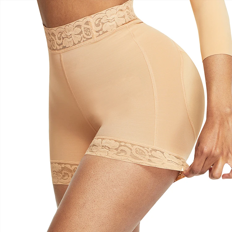 HEXIN High Elasticity Mid-Waist Slimming Shapewear Shaper Shorts Women Tummy Control Panty