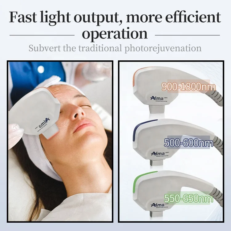 Factory Direct Anti-aging Acne Scars Removal Whitening Machine N-I-R Ultraphoton E-light OPT S-S-R Hair Removal Device