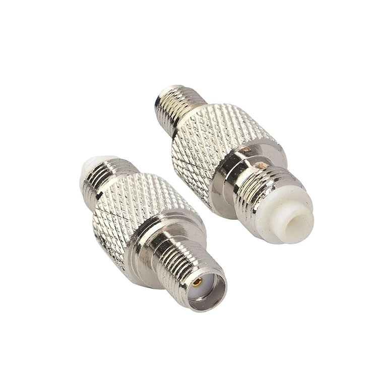 High quality full brass RF Coaxial SMA female to FME female straight connector