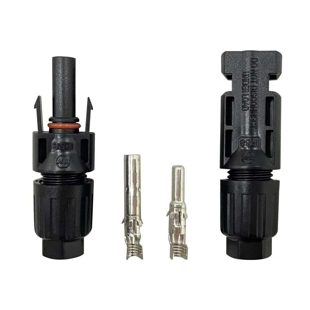 IP68 17A/22.5A/30A UL94-VO PPO 2.5mm2/4mm2/6mm2 Crimp Price PV Solar Cable Female Connector