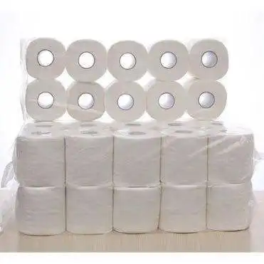 Wholesale Private Label Ultra Soft 3 Ply Water Soluble Toilet Tissue Hygienic Bathroom Bamboo Toilet Paper Roll