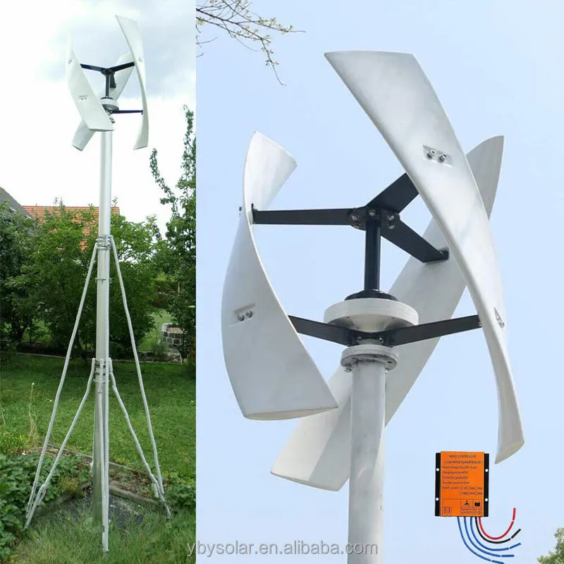 Wind generator turbine free energy power turbine 12v 24v 48v 96v vertical coreless windmill for home power supply