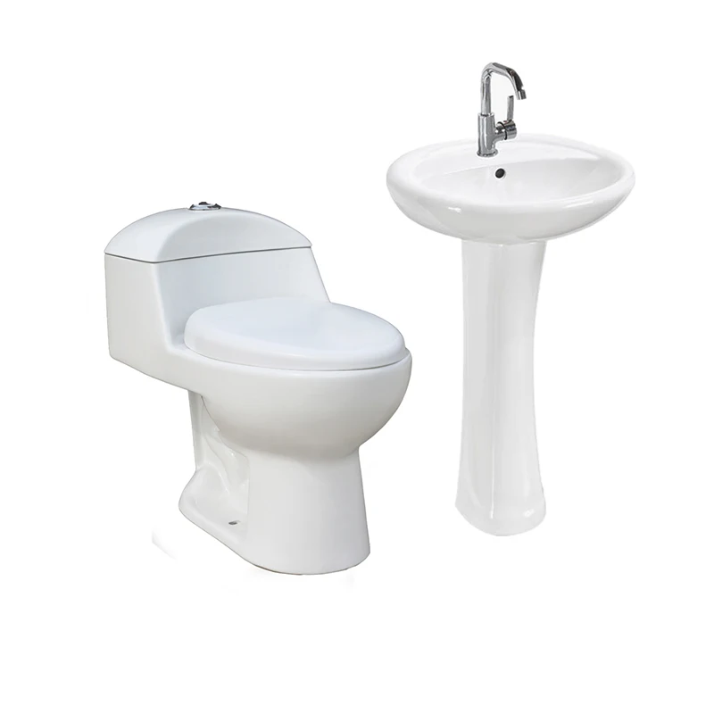 Bathroom Ceramic Soft Closing Seat Cover Wc Toilet Sink Set Inodoros Modernos Dual-Flush China Sanitary Ware