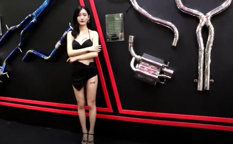 High quality electric valve remote control exhaust tips for bmw e46 e60 benz