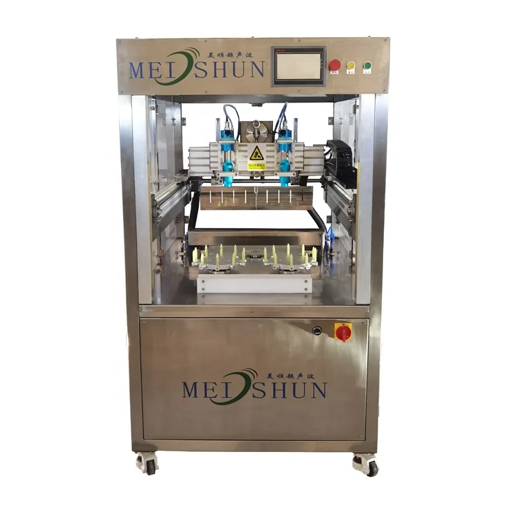 Manufacturer supply automatic frozen mousse cake chocolate brownie ultrasonic cutter machine