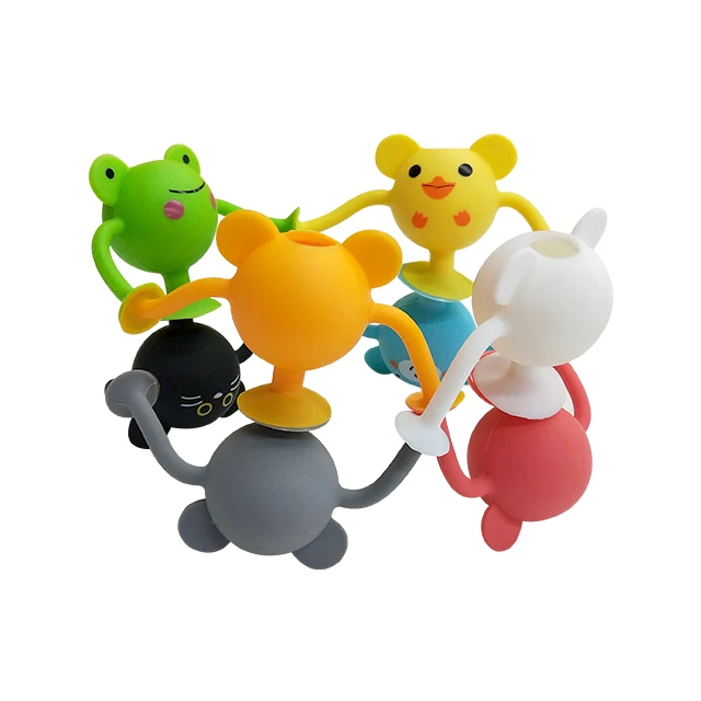 Blocks Toy Diy Silicone Building Blocks Assembled Sucker Suction Cup Funny Construction Toys Children Learning Educational Toys