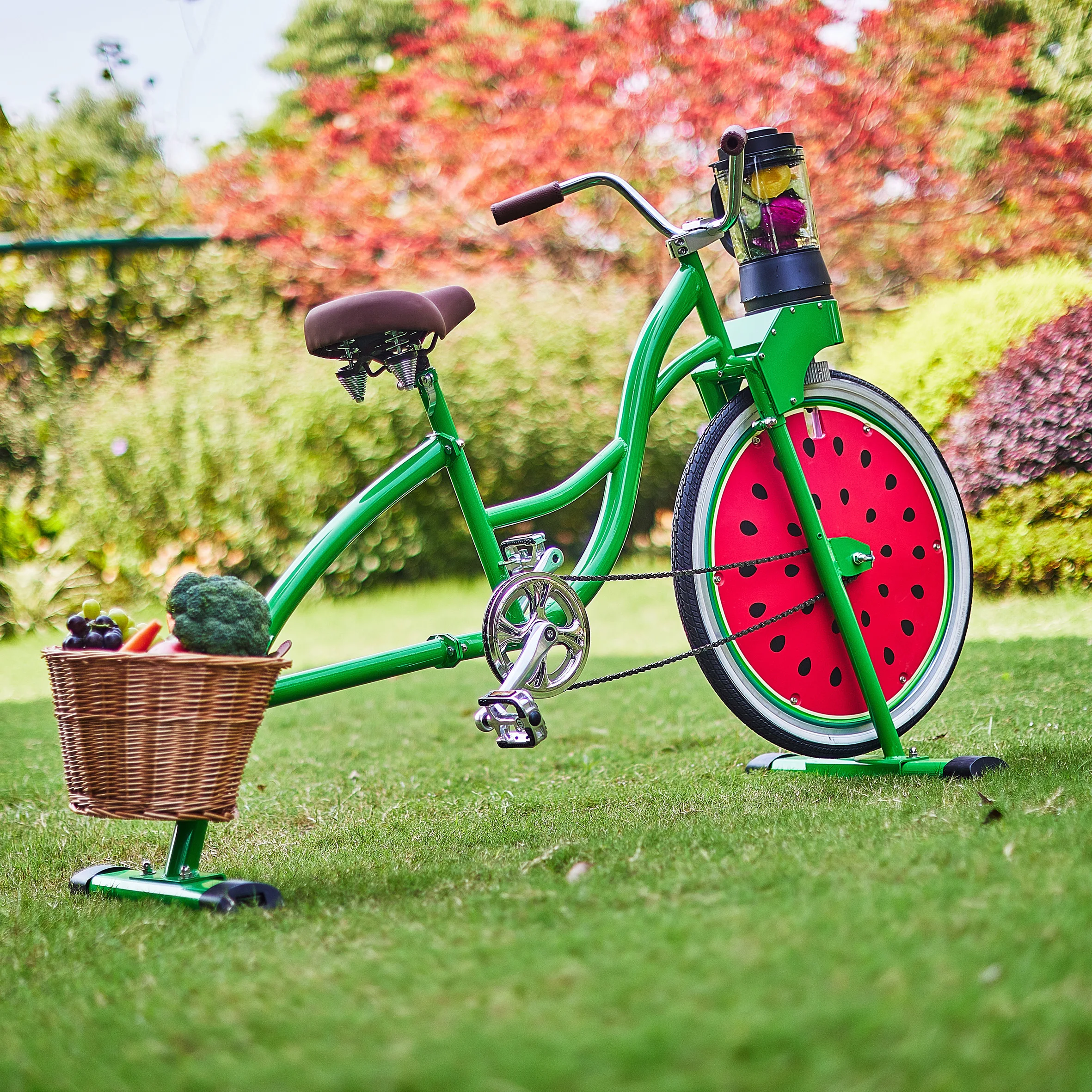 EXI new orange juice machine extractor for fruit and vegetable machine cruiser smoothies blender bike for entertainment party