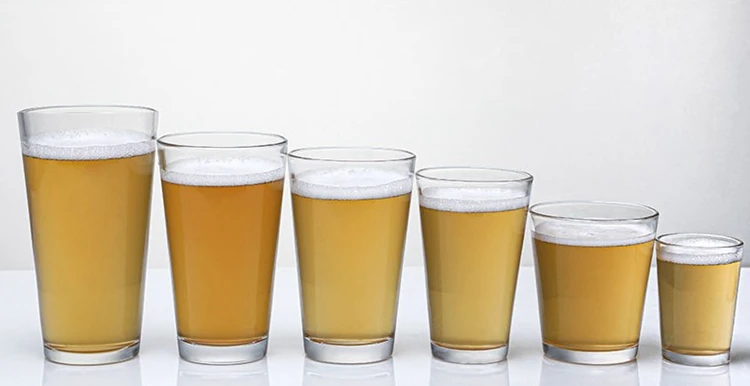 verre a biere drinking glass tumbler cup custom beer pint glass cup/beer glasses