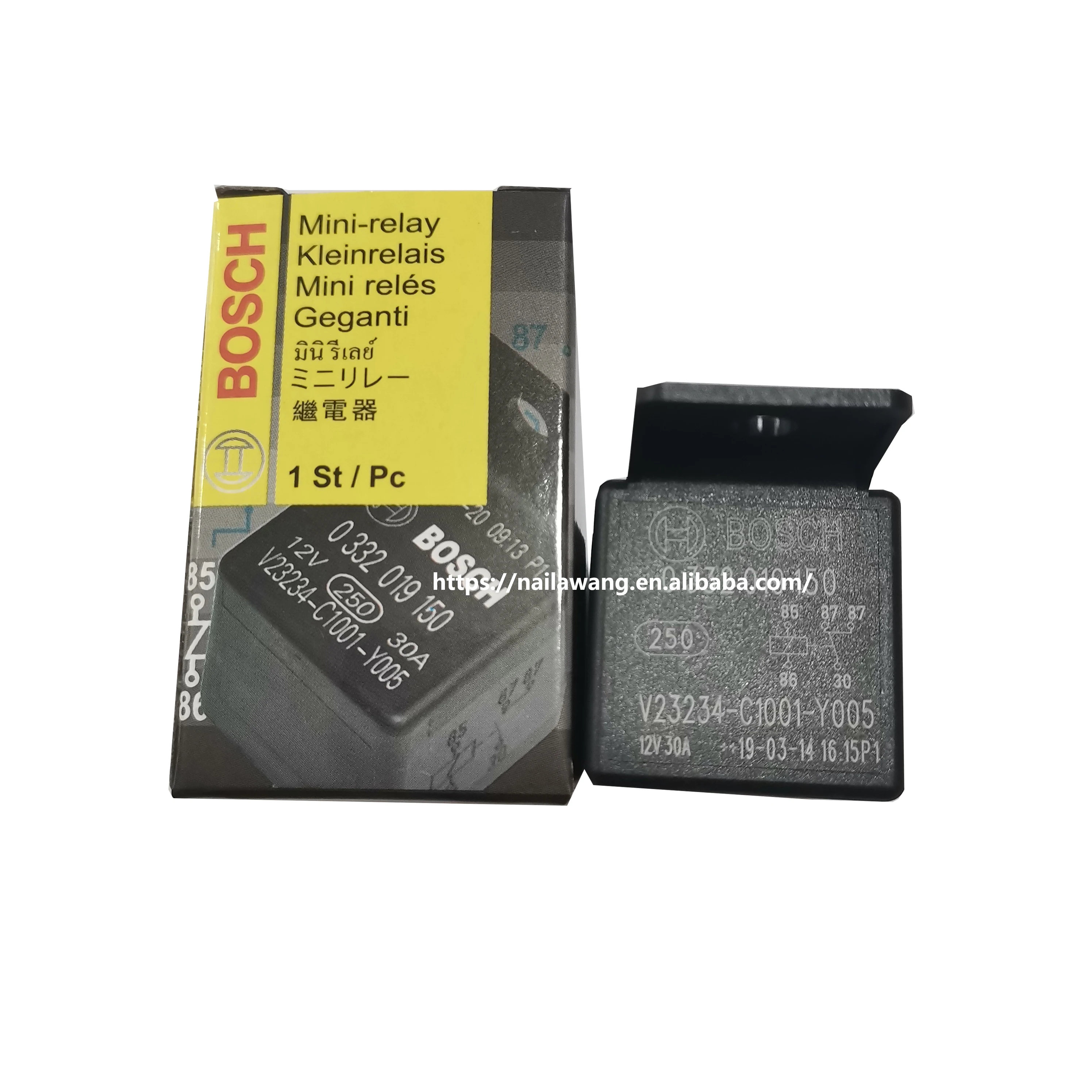 Высококачественное реле 0332019150 для топливного насоса 12 в 30 А 5pPin автомобильные