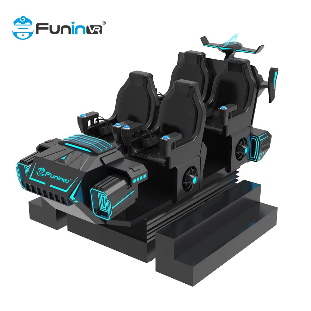 9d vr car racing simul supplier vr car racing simulator 4 Seat 9D Vr Roller Coaster Game Machine Simulator In Amusement Park