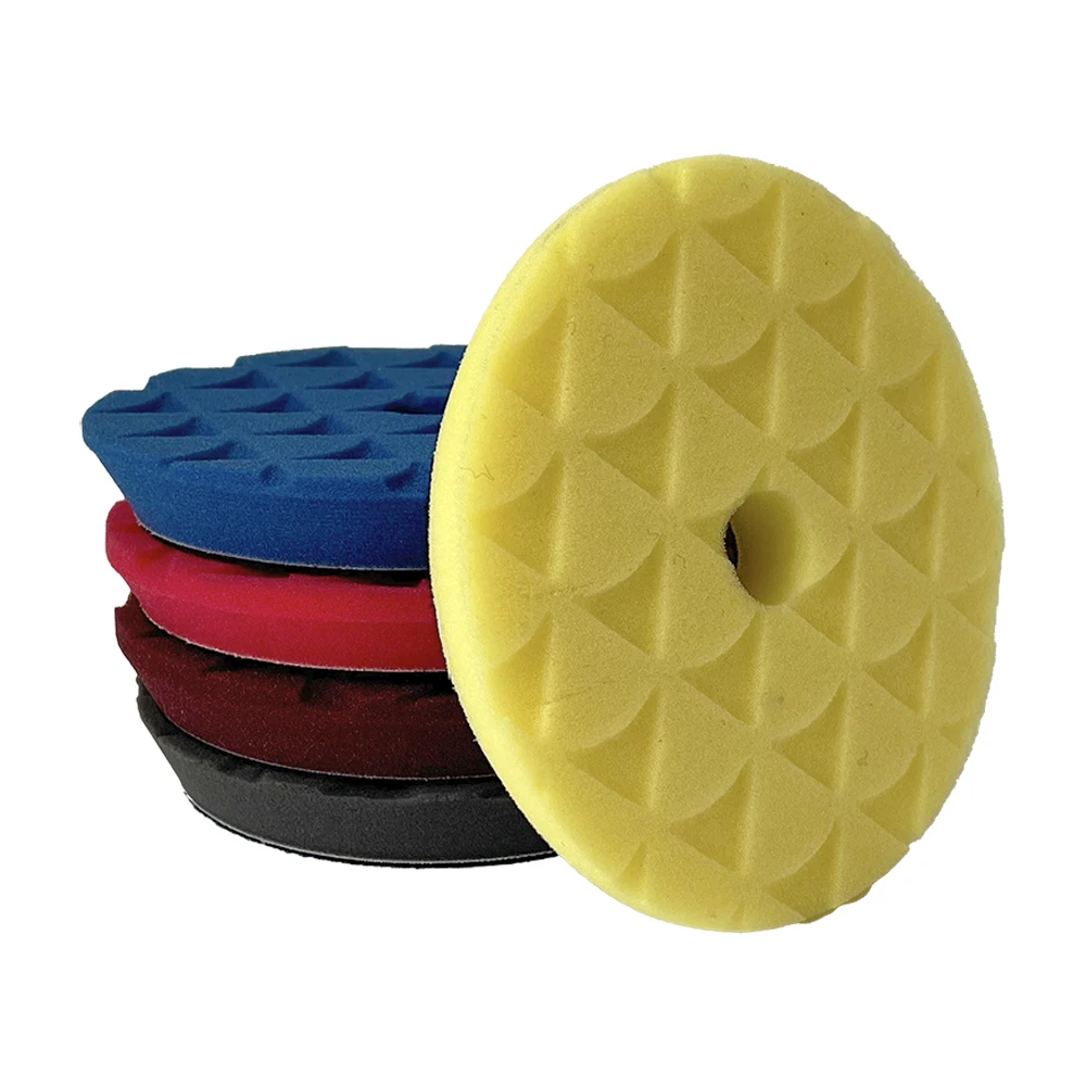 5 6 7 inch car cleaning polish applicator sponge buffing Pad for Auto Detailing