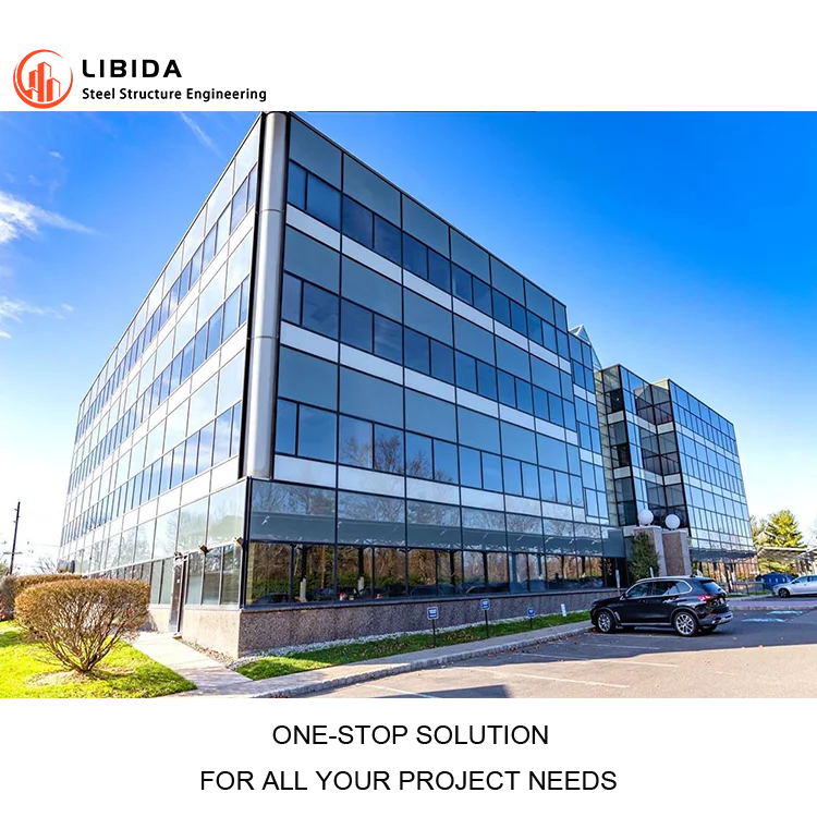 Prefabricated PEB Steel Structures Commercial Warehouse Building/ Steel multi Story Metal Buildings Sheds Construction