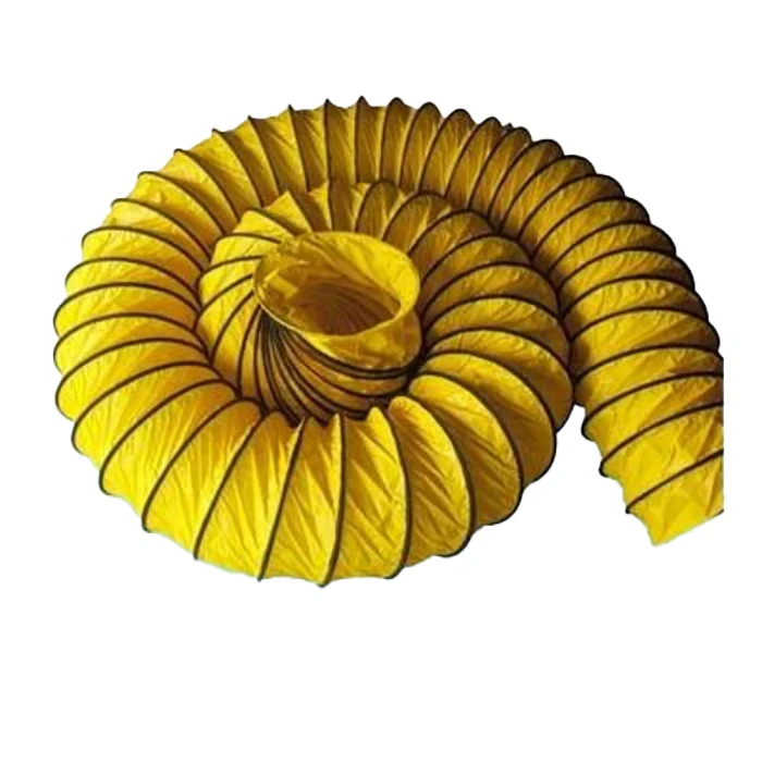 High-Intensity Waterproof Mining Flexible Air Duct Coated Tarpaulins Air Duct Fabric Duct