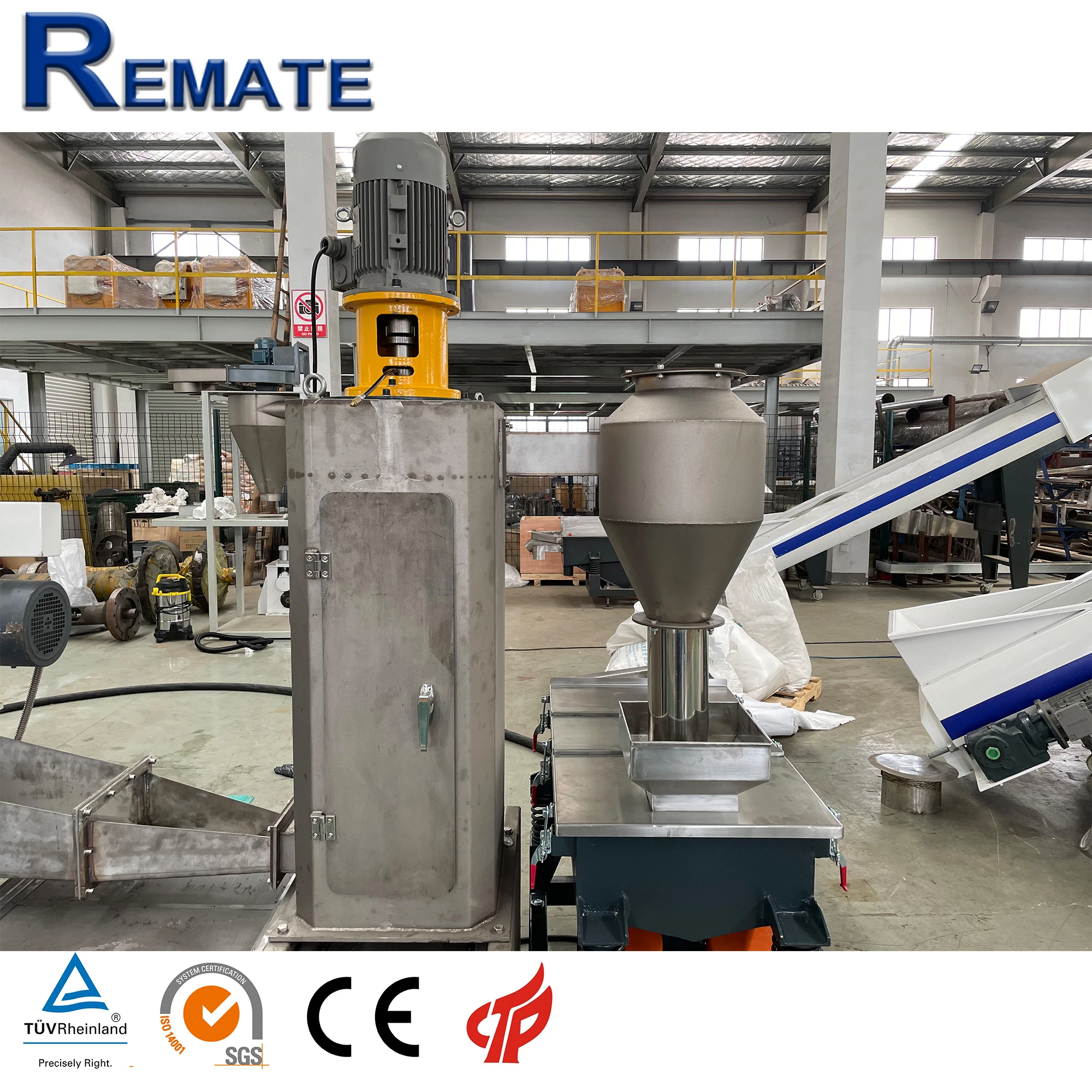 
hot sale plastic granule pellet making recycling machine 