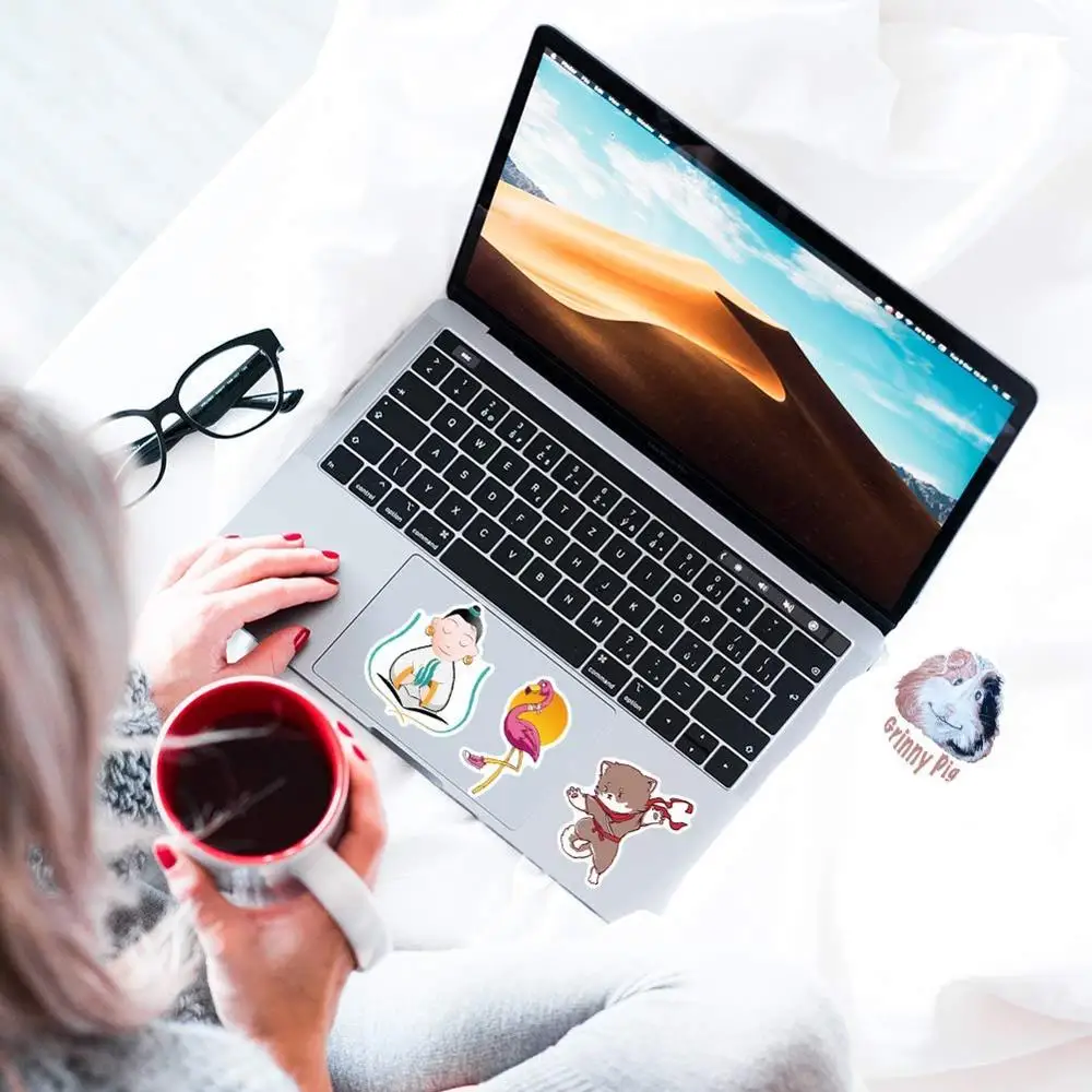 Big 100-pack Cute Stickers for Water Bottles for Teens,girls Perfect for Waterbottle,laptop,phone,travel Extra Durable PVC CMYK