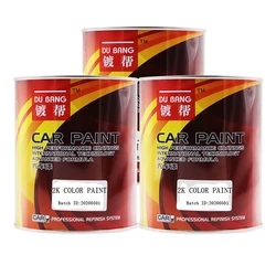 2K car paint  white color auto spray paint
