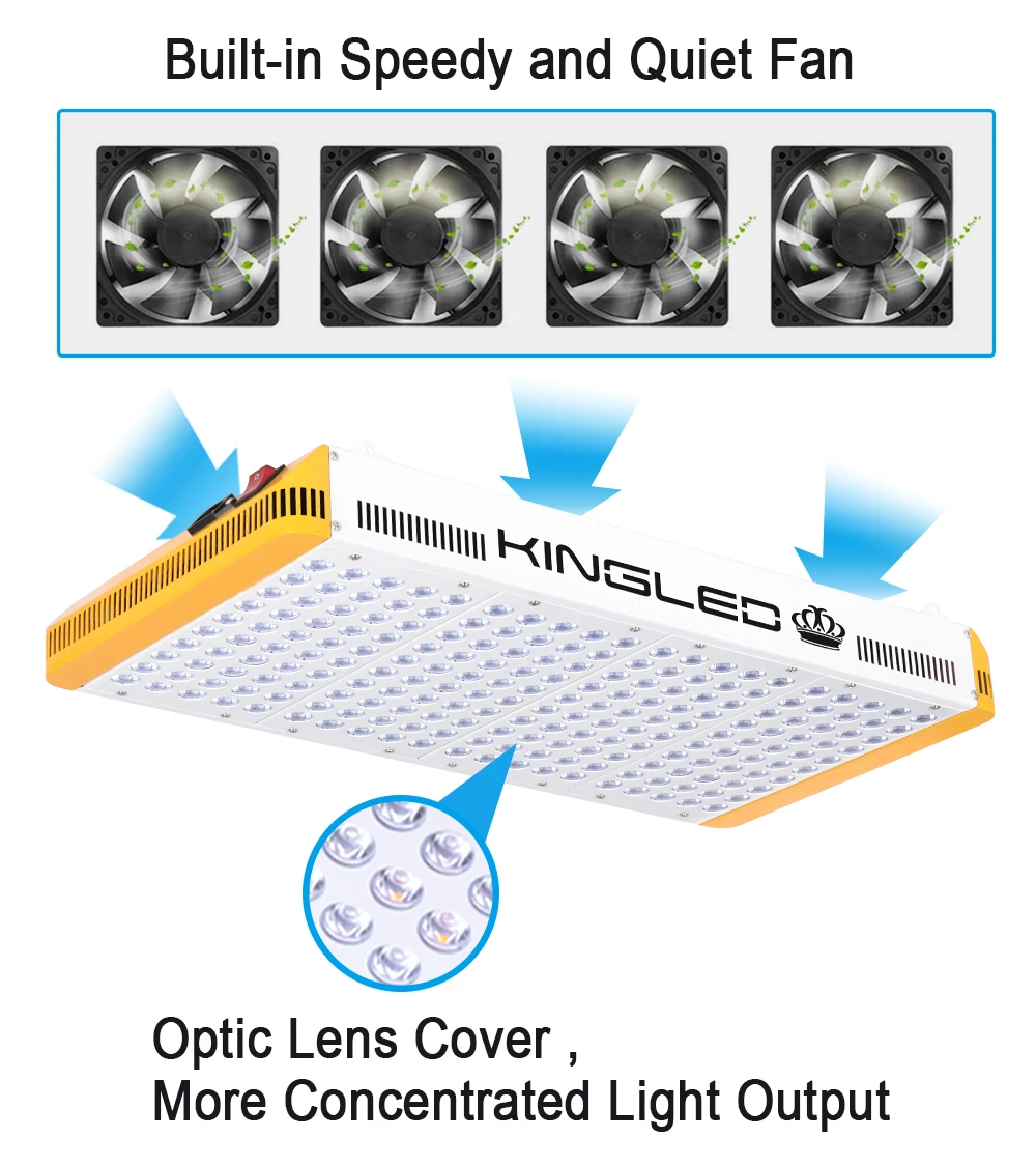 
FINEEST Horiculture Greenhouse VEG BLOOM 1000W 2000W 3000W Led Grow Light with IR UV Full Spectrum LED Grow Light 