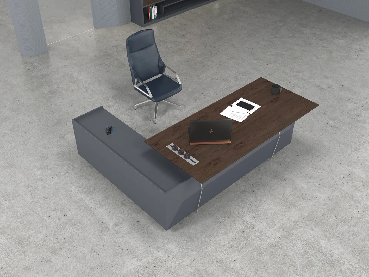 New Product Low Price Wholesale Luxury Unique Executive Desk Furniture Office Executive Desk