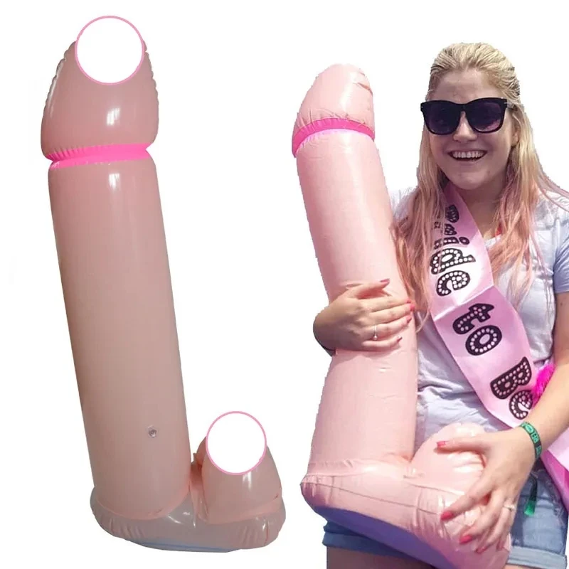 Big Willy Penis Funny Balloon Bachelorette Party Inflatable Penis Ballons Hen Night Adult Hen Party Inflatable Willy Props Y142