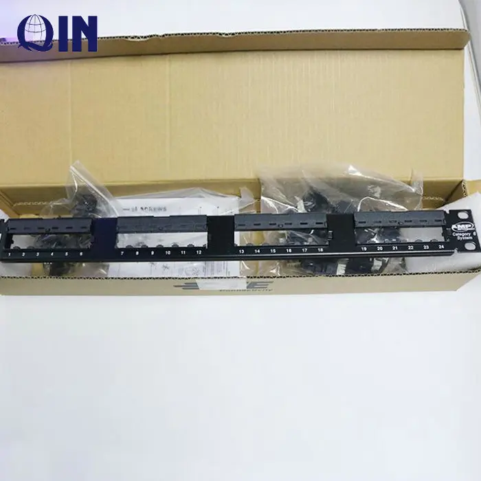 UTP RJ45 Cat5e AMP 24Ports Patch Panel