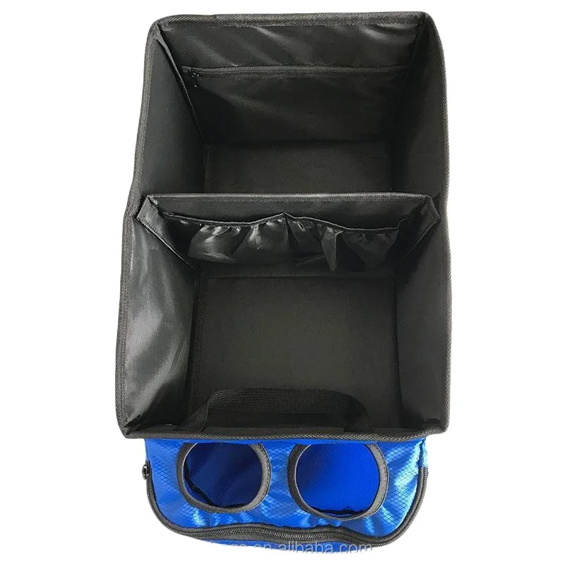 Heavy Duty Foldable Car Trunk Organizer Box Suv Truck Organizer with Cooler  Car Storage Box Trunk Organizer Foldable