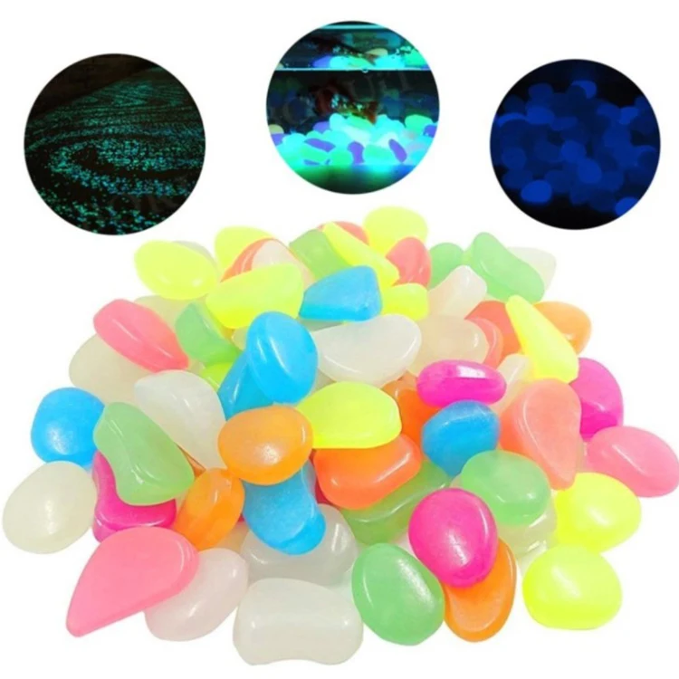 Factory Price Glow In The Dark Garden Pebbles For Wholesale