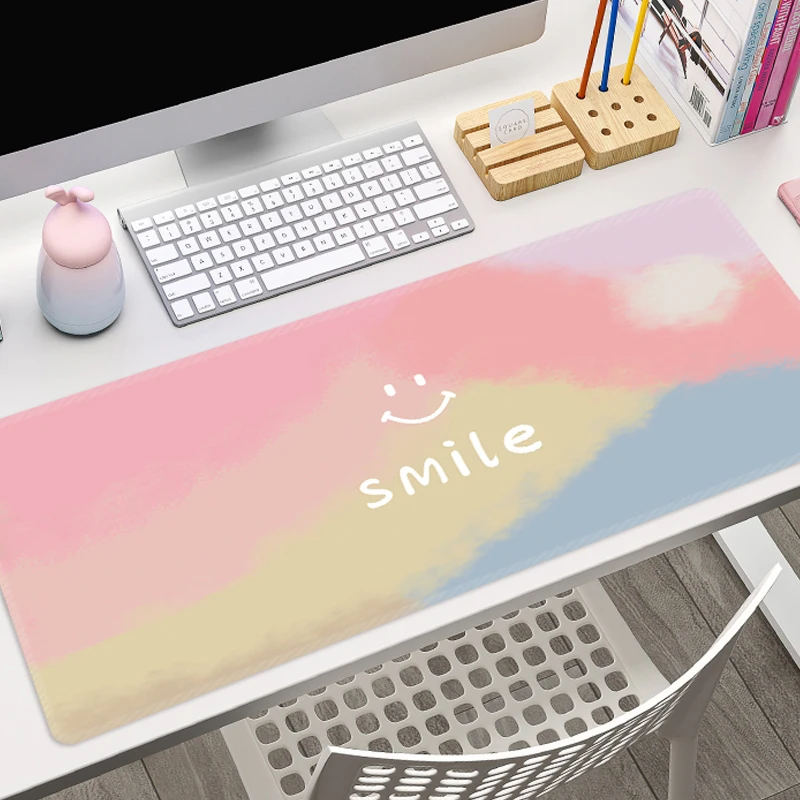 2025 LW Large Size Waterproof Computer Keyboard MousePads Custom Logo sublimation Mat Mouse Pad Extended Gaming Mouse Pads