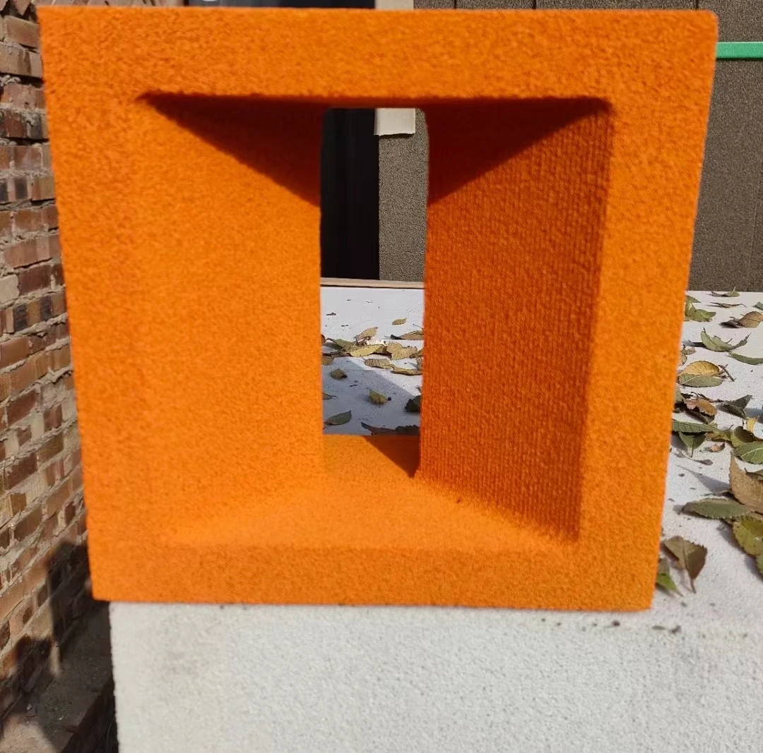 3D Breeze Block Wall Hollow Decoration Villa Interior Fence Decor Garden Background