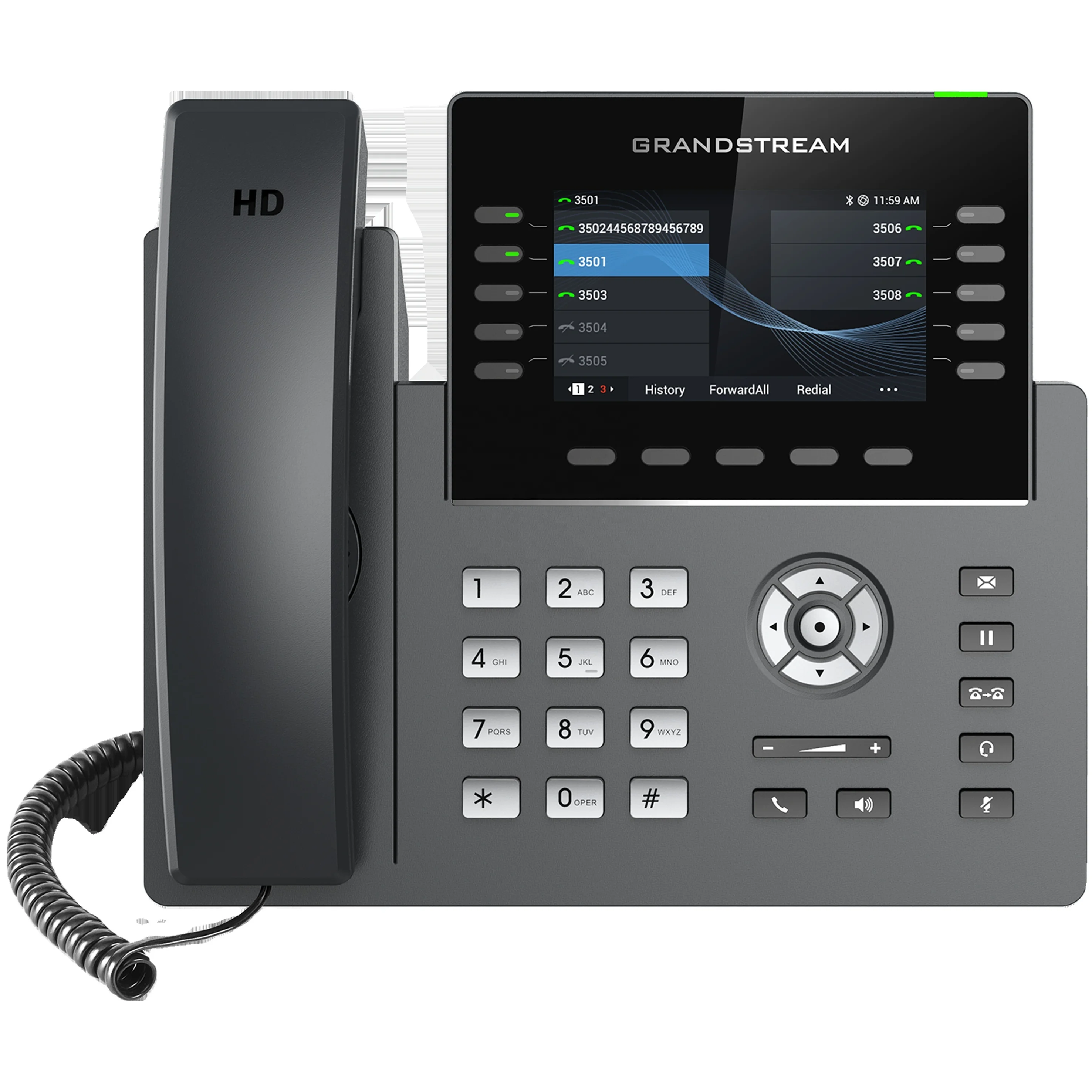 Grandstream GRP series 10-Line Professional Carrier-Grade IP SIP phone GRP2615