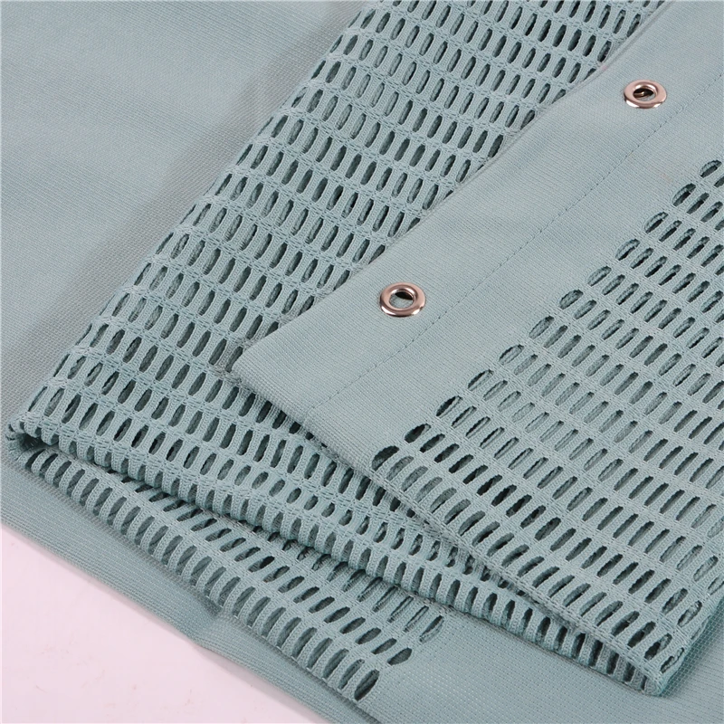 ready made NFPA 701 inherently fire resistant fabric hospital bed screen curtain