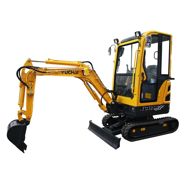YC15-8 1625KG 1725KG 0.04CBM YUCHAI Mini Excavator Prices