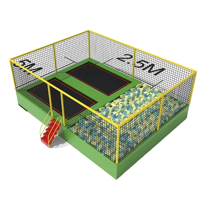 high quality small indoor trampoline park for sell with low price
