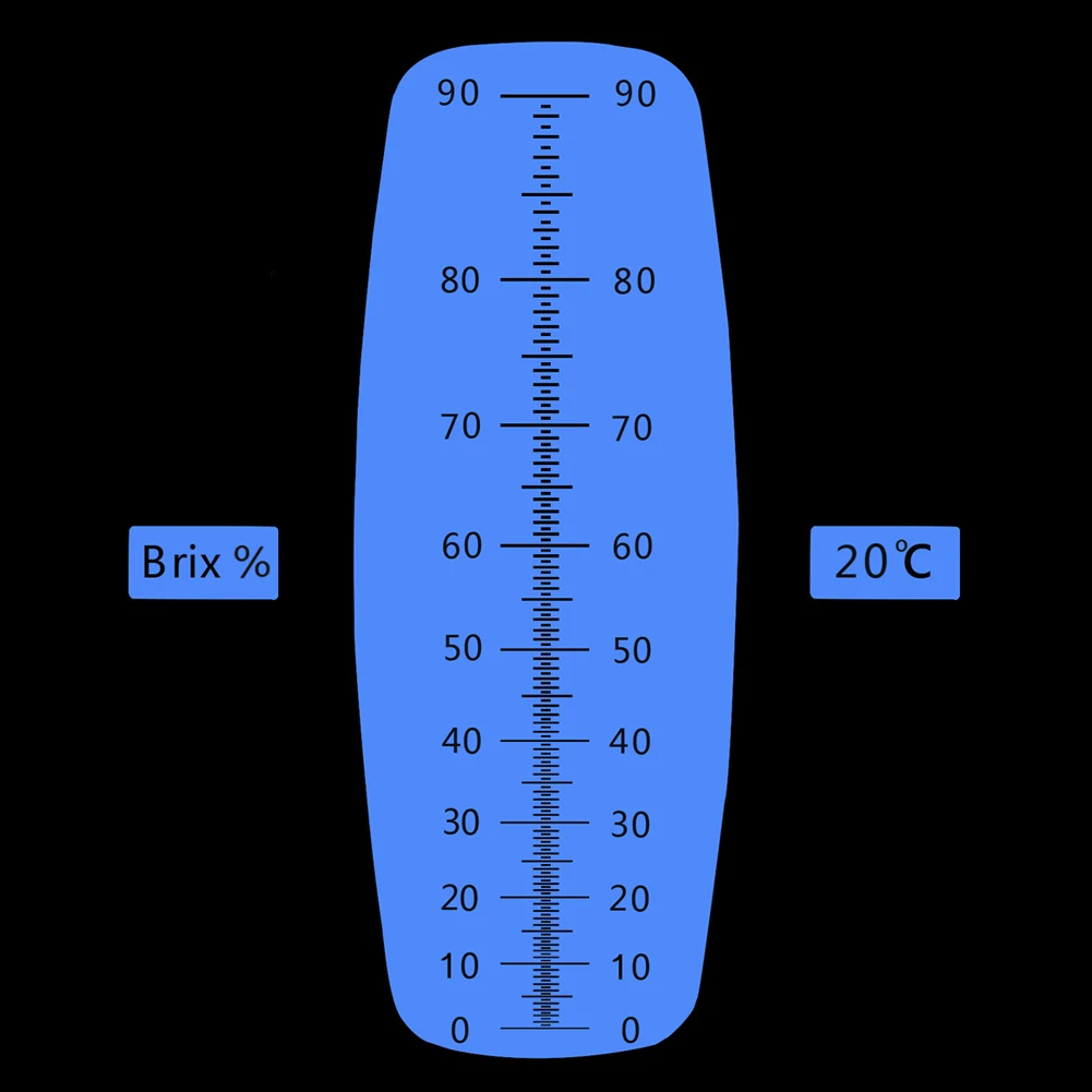 Nicetymeter 0-90% Цифровой рефрактометр со шкалой Брикса содержанием сахара для автоматической температурной компенсацией кленовый сироп сок мёд