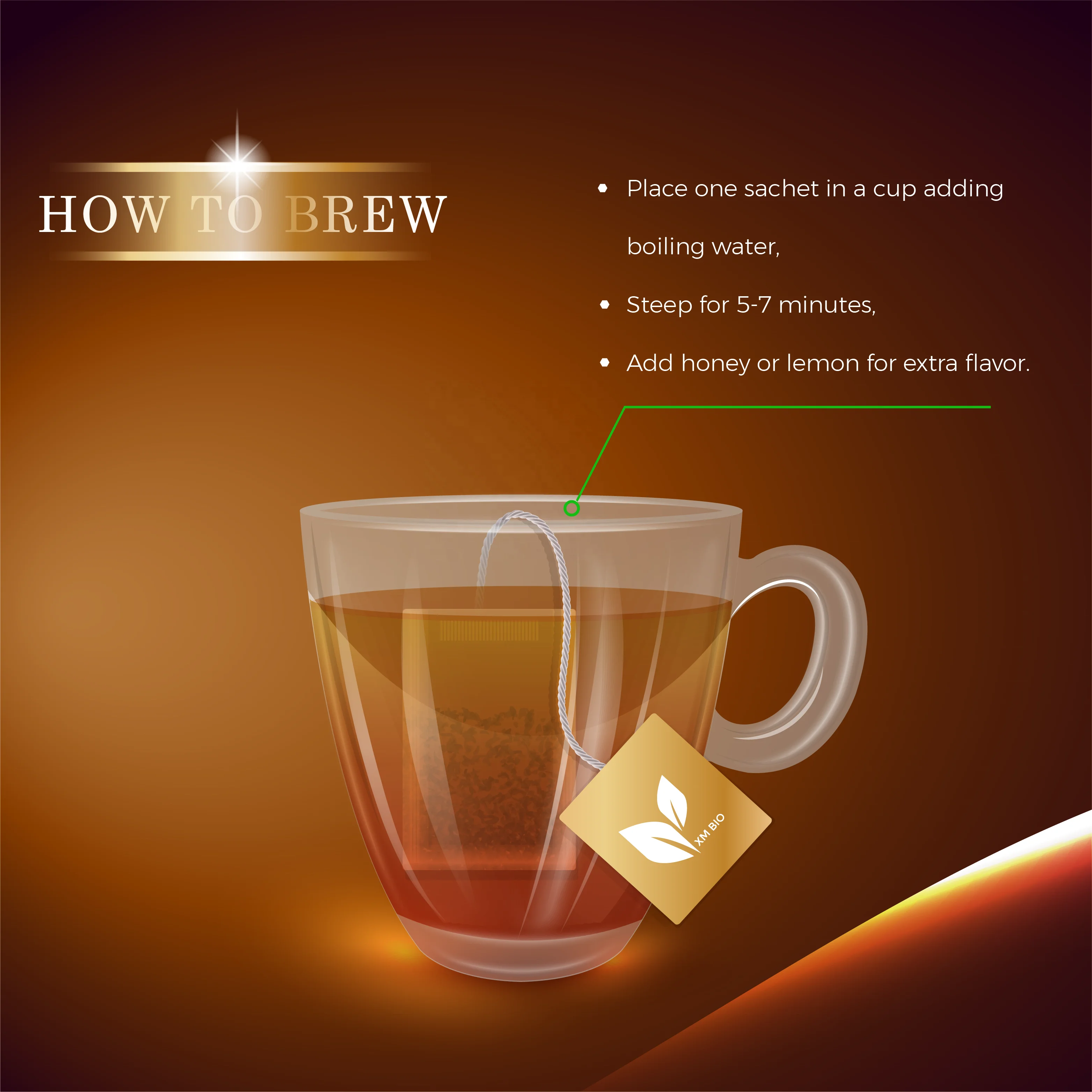 Private Beauty Herbal Tea With Hibiscus And Rosehip Skin Glow Tea For Inner Glow