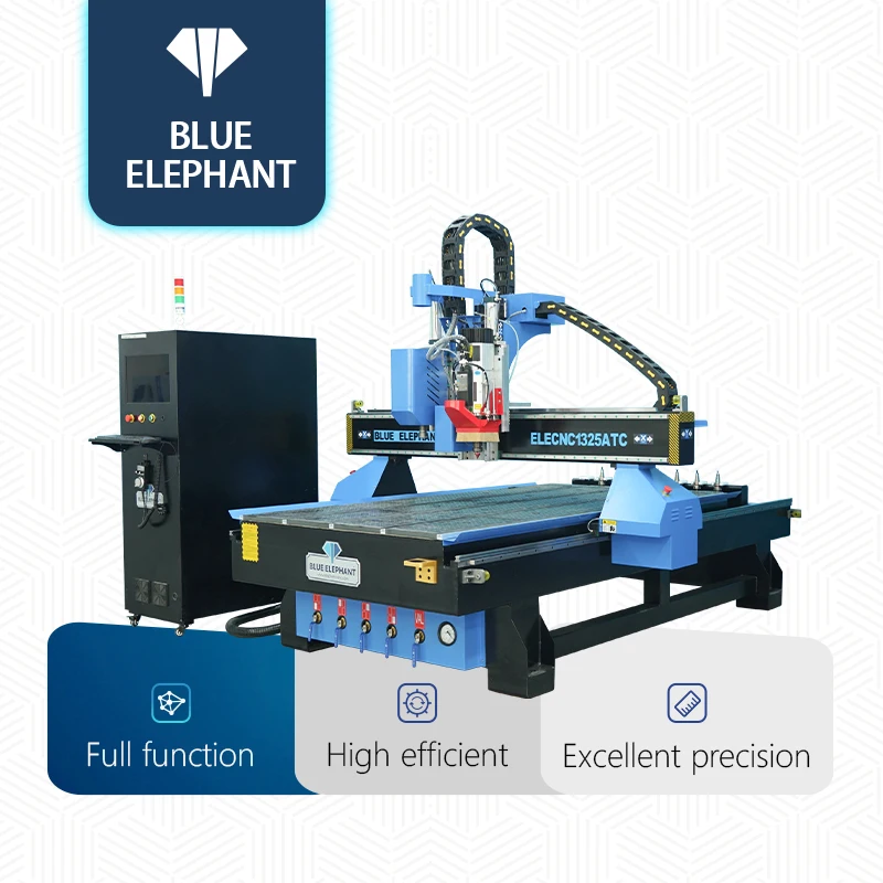 High Efficiency Linear ATC CNC Router wood milling machine  with Oscillating Cutter and CCD  price  in New York NY