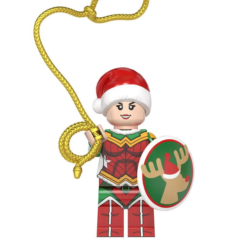 LEGUOGUO Christmas toy Super super hero Space Wars gift spiderman wonder c-3po r2-d2 Building Blocks sets Toys for Kids