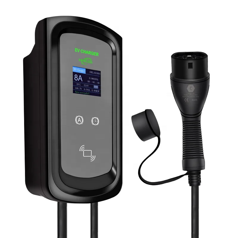 Wallbox 11kw Level 2 Fast Charging Station EV Wall Charger Wall Mount EV Charger