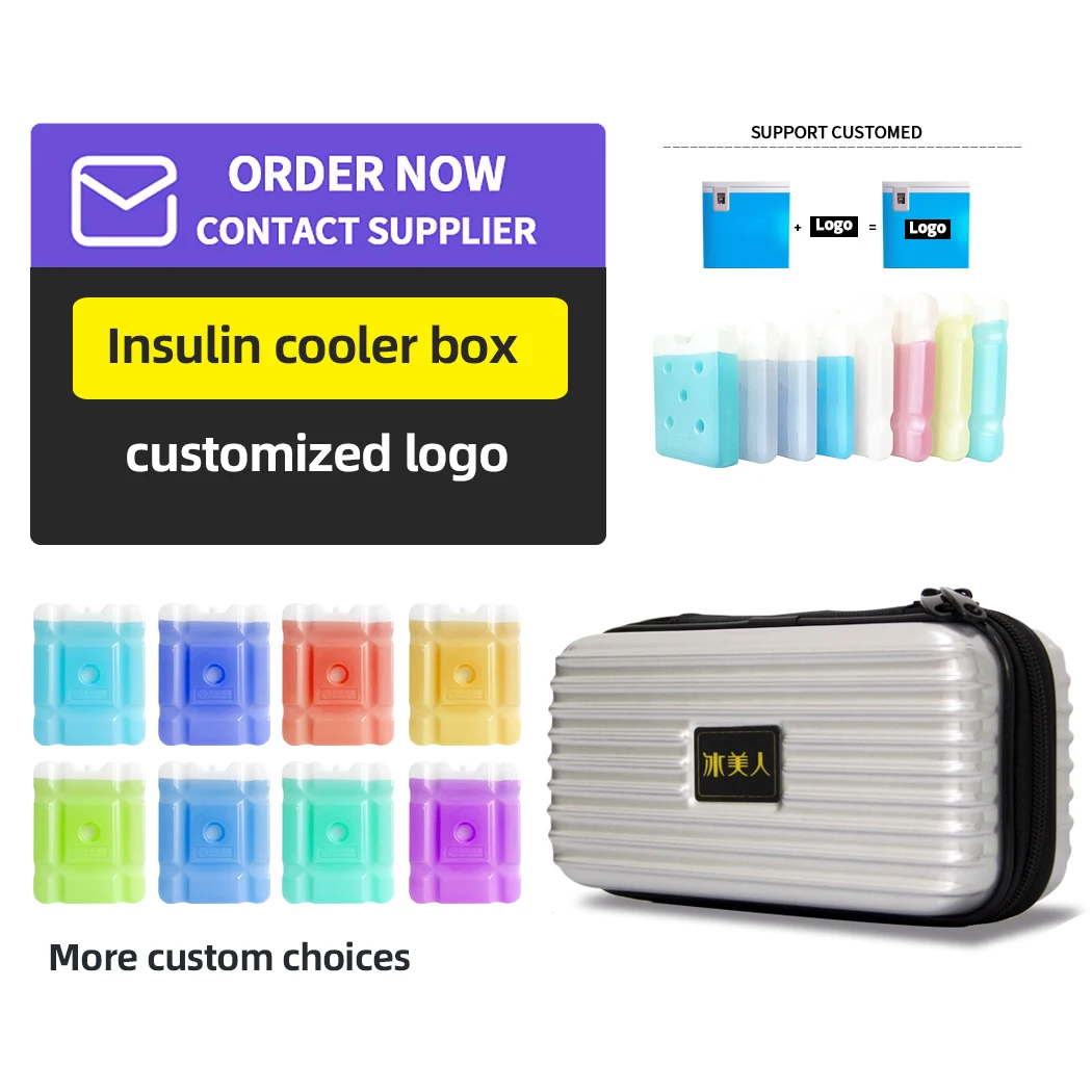 Custom Insulin Cooler Carrying Storage Case Mini insulin travel carrying bag for insulin pen