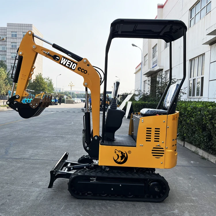China Well Known Brand 1 Ton Mini Bagger Digger Crawler Excavator For Home Garden Farm Agricultural