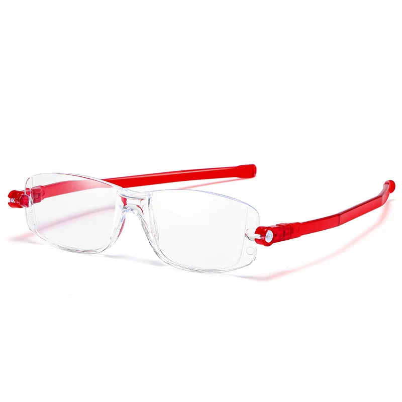 2201 новейшие складные очки для чтения с 360 градусами для мужчин и женщин, очки с защитой от усталости, очки для чтения с чехлом, оптовая продажа