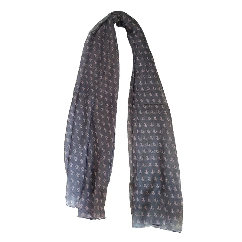 Custom Dear Elk Printed Beach Muslim Shawl Polyester Cotton Malaysia Women Viscose Stylish Hijab Scarves