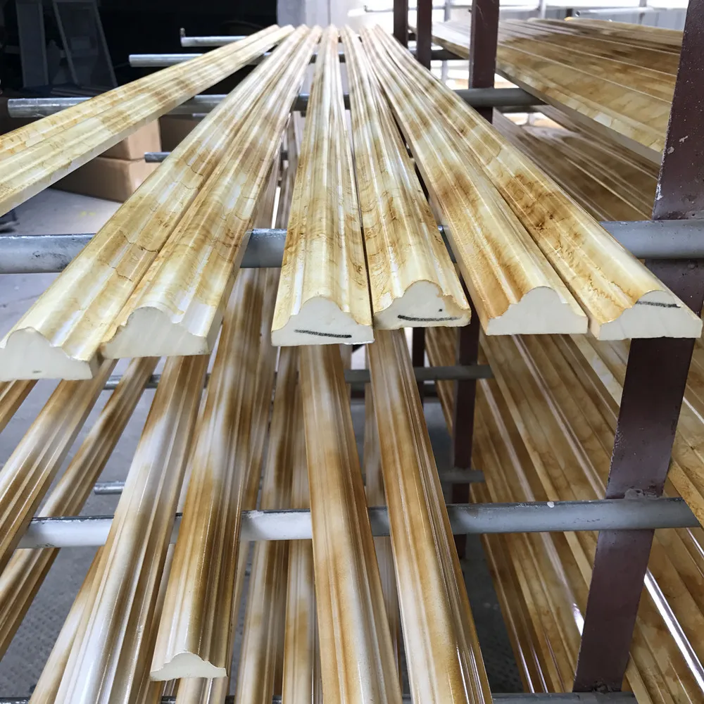  Искусственная пена украшения интерьера пластины стены литья Малайзии Горячая продажа 4 см wainscoting белый