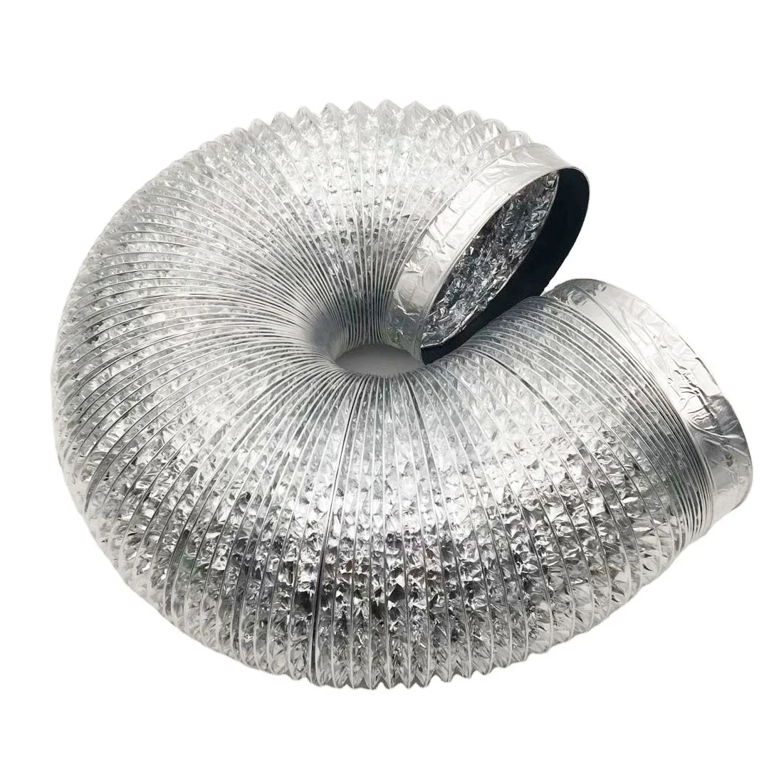 tumble dryer ventilation duct Aluminum foil ventilation pipe