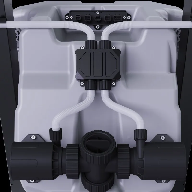 EFT Ultrasonic Flow Meter Double Pipe Separating Detection Stable and Reliable for Z30 Z50 30KG 50L Frame Agricultural Drone