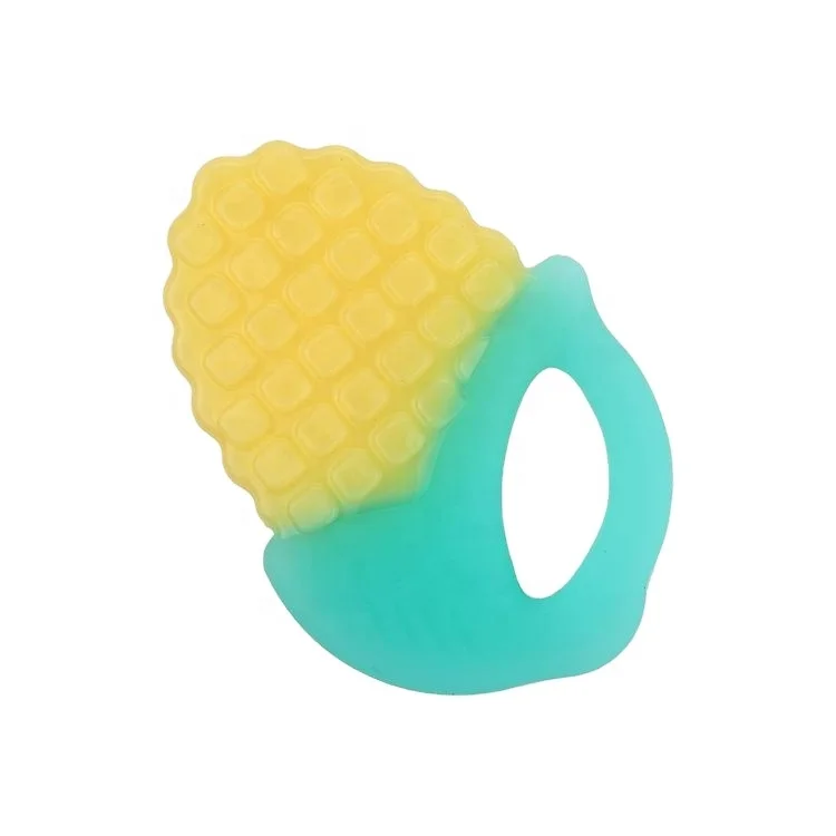 Прорезыватель для зубов в форме кукурузы, не содержит Бисфенол А, 365T