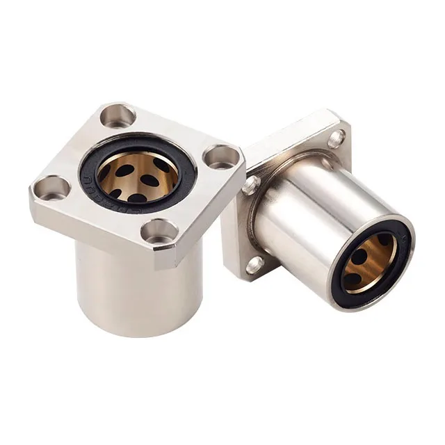 Wholesale LMK LMF Round Square Flanged Linear Sleeve Bearing Copper Bushings