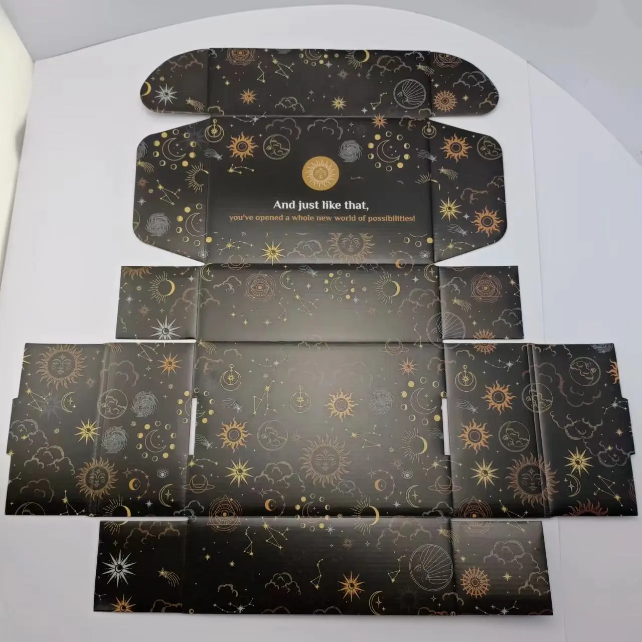 Wholesale Customized Folding Recyclable Aircraft Printing Kraft Paper Folding Mailer Gift Packaging Boxes