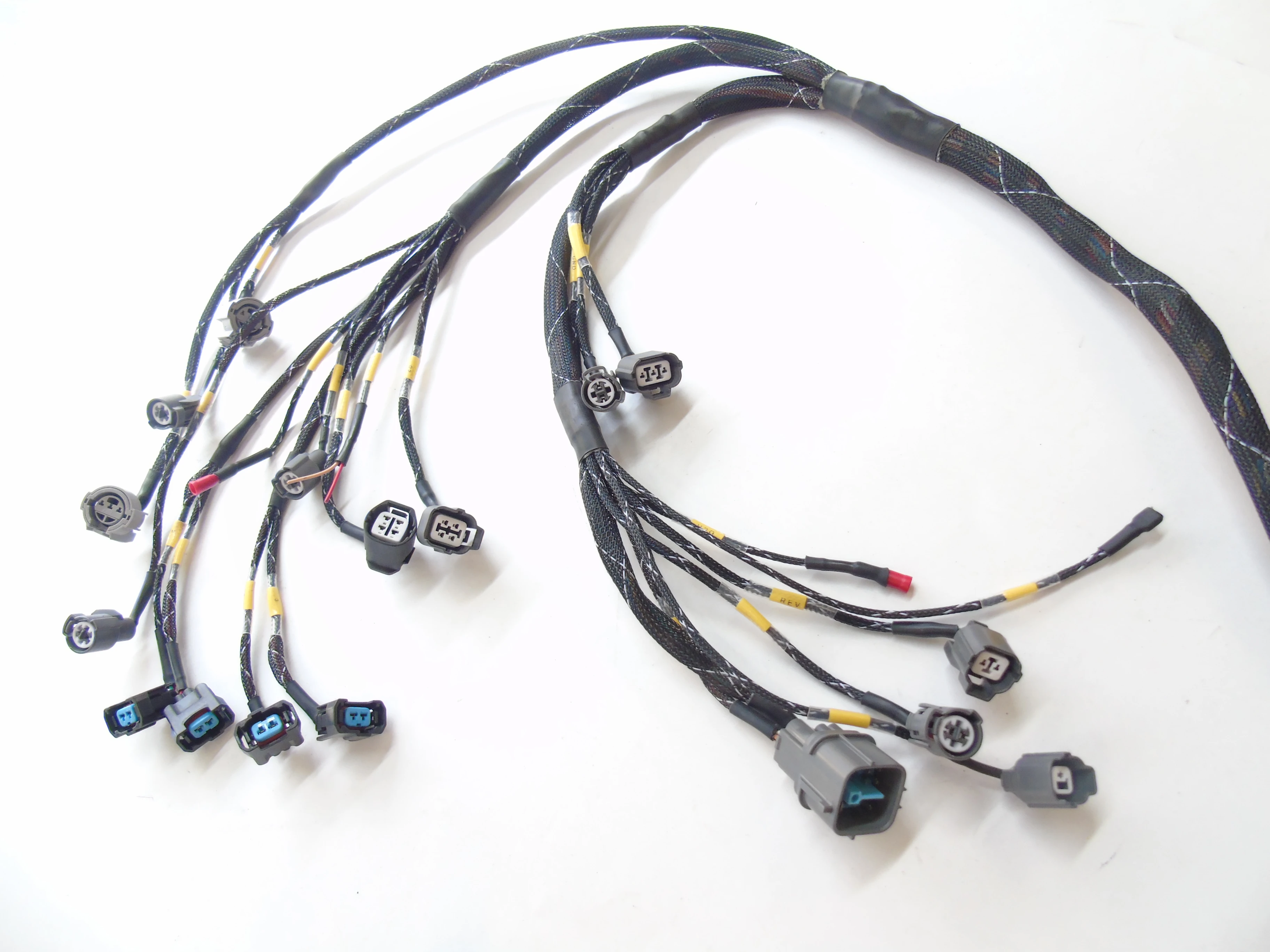 For  Honda Civic OBD2 Budget Tucked  version of the Real Wheel Drive wire B-series Engine Harness B16   B18 D16  Civic engines